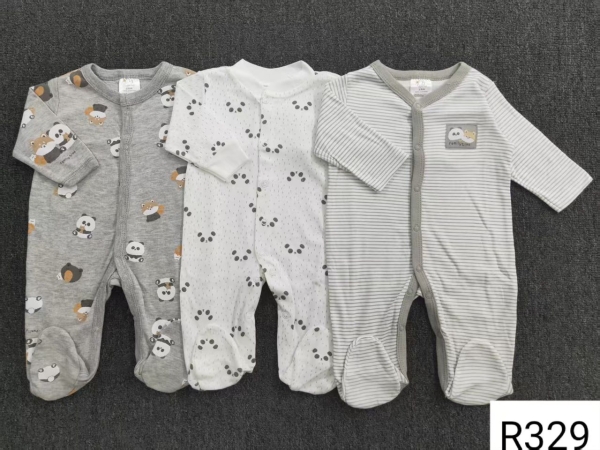 Pyjamas Grenouillères Bébé en Coton